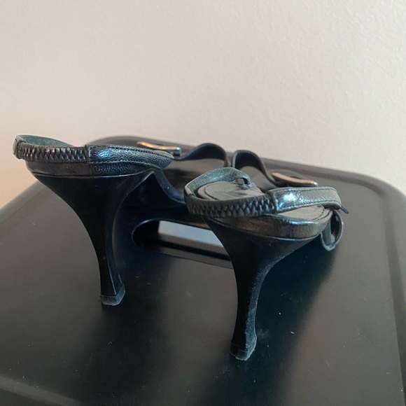 Burberry Black leather with Silver buckle - Picture 2 of 3